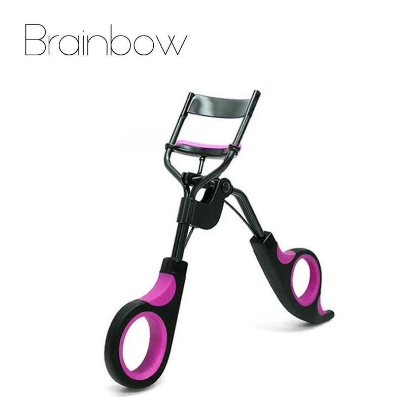 Бигуди для ресниц Brainbow черные/фиолетовые пинцеты завивки косметические