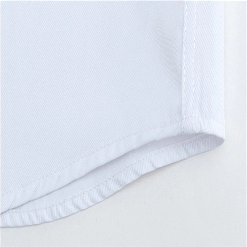 Новое поступление 2020 мужские рубашки однотонные тонкие классические с длинным