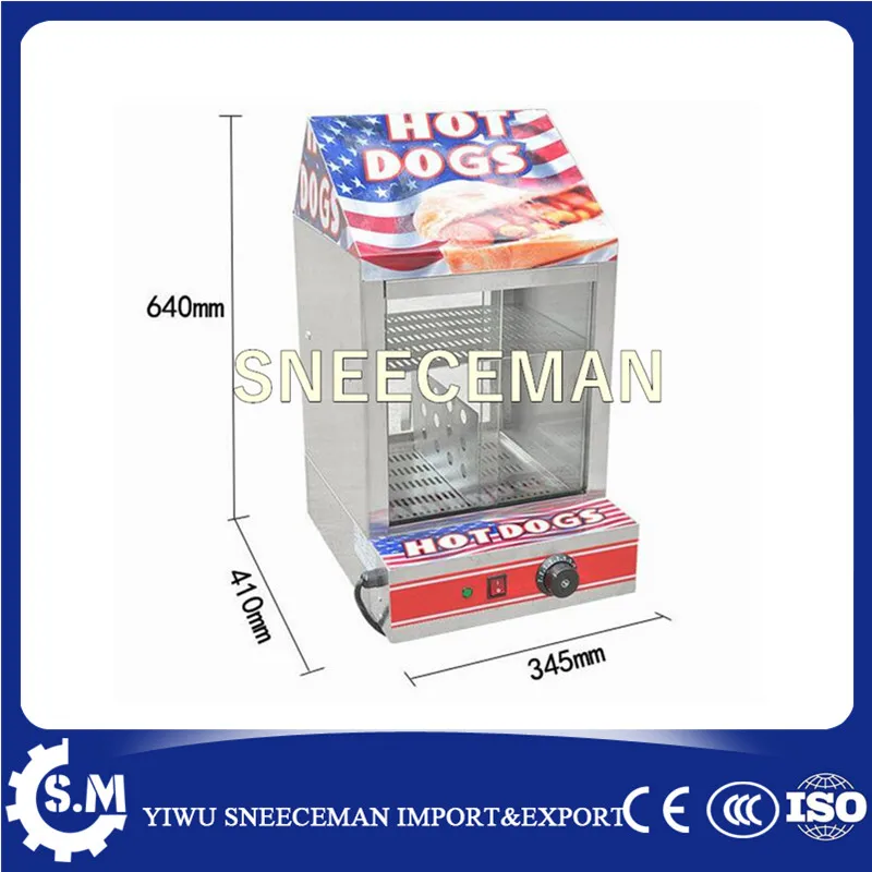 

Hot dog Food Warmer Showcase Food Warming and Showing Case