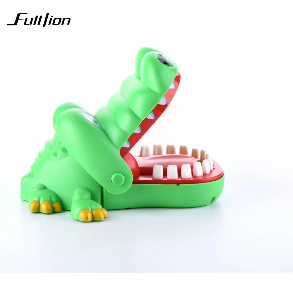 Fulljion крокодил зубы Забавные игрушки Развлечения lizun Аллигатор Рот стоматолог