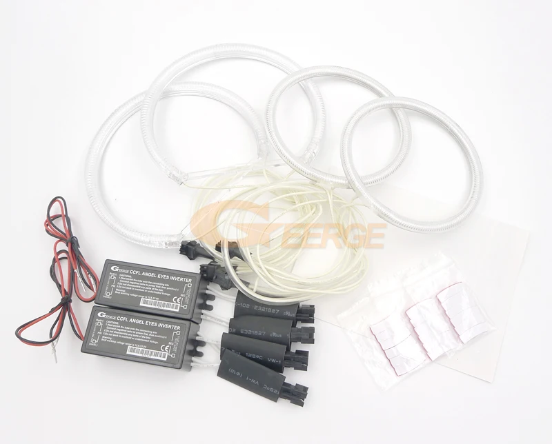 Для Nissan Qashqai 2007 2008 2009 2010 отлично ангельские глазки Ультра яркое освещение CCFL ангельские глазки комплект Halo Кольцо