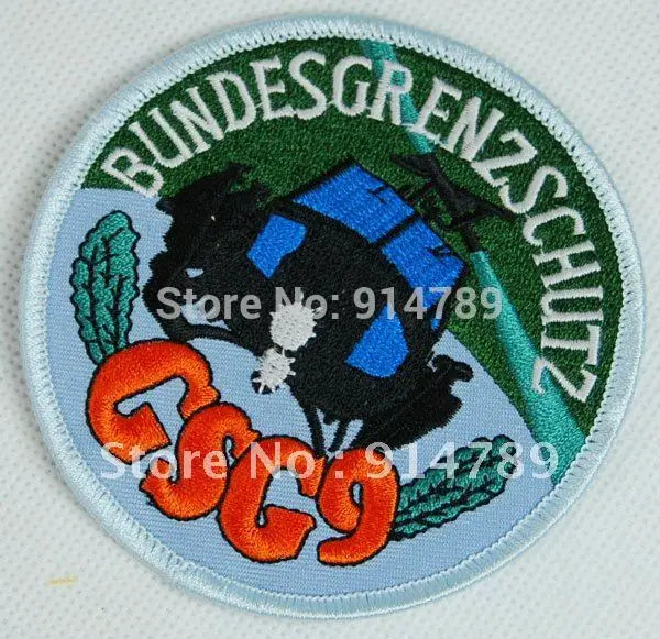 Немецкая вышитая нашивка GSG9 32293|embroidered patches kids|embroided clothespatch letter |
