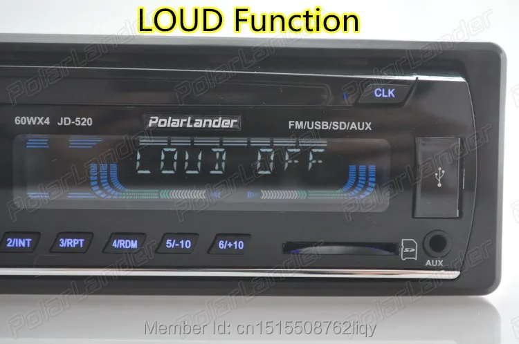 Автомобильный Радио стерео плеер Bluetooth AUX-IN MP3 FM/USB/1 Din/дистанционное управление автомобильный аудио авто MP3 плеер в тире в один din Размер