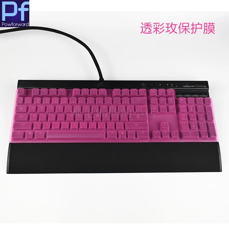 Для CORSAIR K70 RGB LUX/Red LUX K70 RGB MK.2 Механическая игровая клавиатура для настольного ПК, прозрачная Защитная крышка для клавиатуры