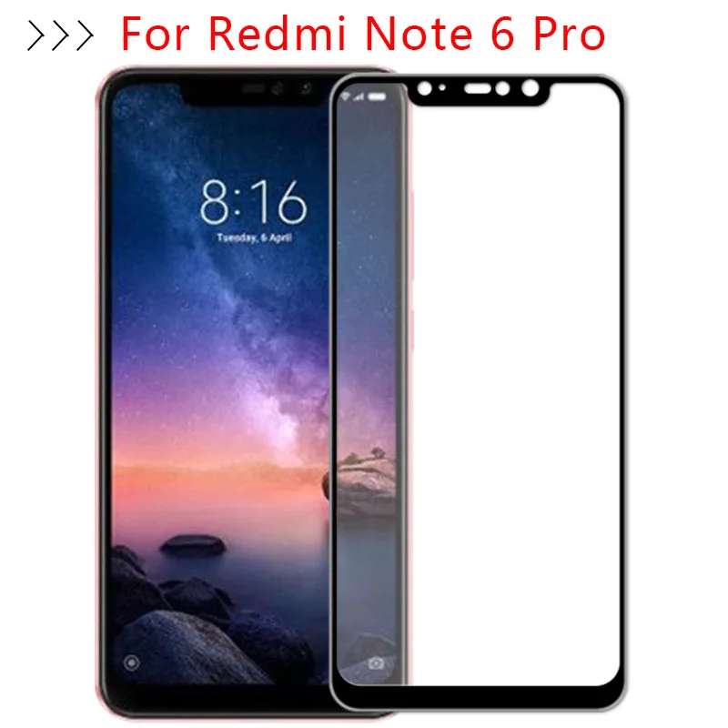 Защитное стекло для Xiao mi Red Note 6 Pro защитный чехол из закаленного стекла Ksio Not Note6 6pro