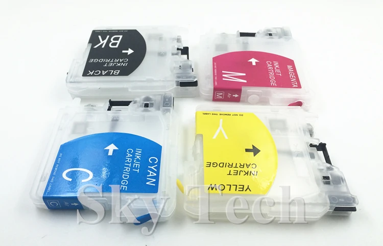 Пустые многоразовые картриджи для Brother LC39 LC60 LC975 LC985 подходит DCP J125 J315W J515W J410 J415W J220