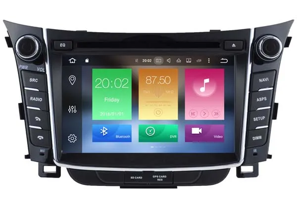 4G RAM Octa (8) Core Android 8 0 Автомобильный DVD плеер для HYUNDAI I30 2011 2013 автомобильный аудио gps