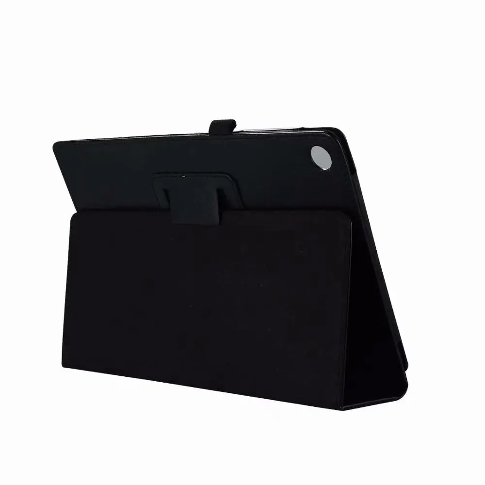 Черный Чехол для lenovo TAB4 Tab 4 10 TB-X304L TB-X304F TB-X304N Крышка для Tab4 TAB 4 10 Plus TB-X704F TB-X704N TB-X704L чехол funda+ подставка для ручек - Цвет: Черный