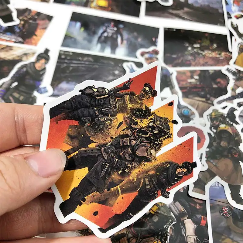 40 шт./лот наклейки Apex Legends водонепроницаемые из ПВХ без повторов для ноутбука