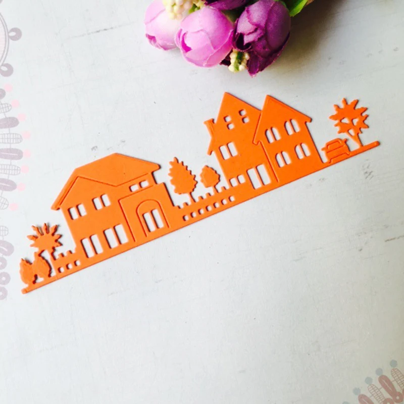 Дом стиль тиснение штампы трафарет для Diy скрапбукинга выбивает металлические