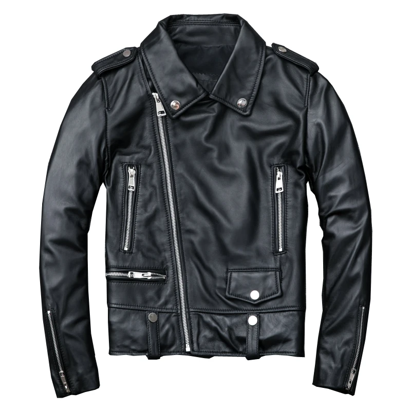 Spring Autumn Genuine Leather Jacket Women 2019 Fashion Short Sheepskin Coats Motorcycle Real Leather Jackets Plus Size 4XL Q367