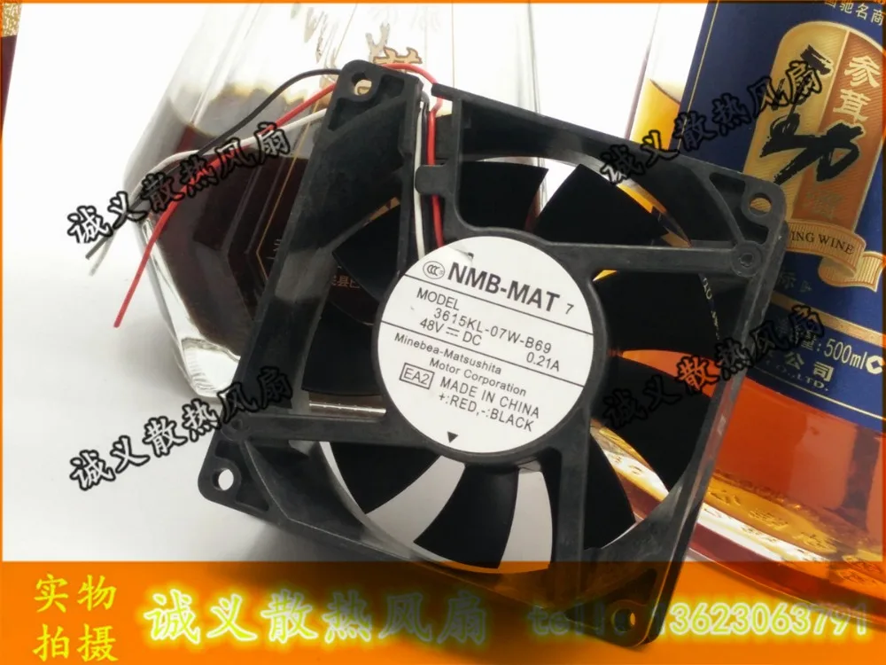 Вентилятор NMB9038 3615KL 07W B69 DC48V 0.21A EA 292*92*38 мм|cooling fan|fan coolingnmb cooling fans |