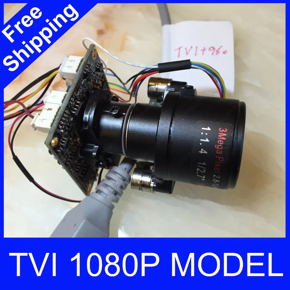 Двигатель Камера TVI 1080 P 2.8 12 мм зум и авто фокусным PTZ 2mp модуль доска|ptz 2mp|motorized zoomcctv