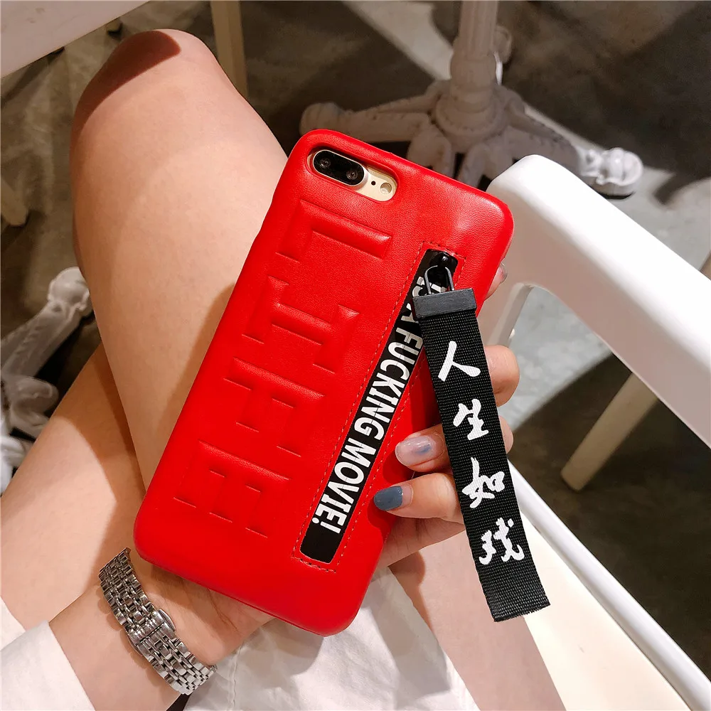 Чехол-Кошелек из искусственной кожи на молнии для Apple IPhone X чехол iPhone 6 6s 7 8 Plus с