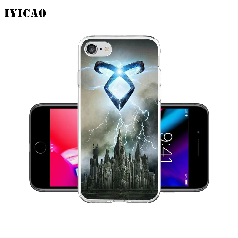 Мягкий силиконовый чехол для телефона IYICAO Shadowhunters TV Show iPhone X XR XS MAX 6 6s 7 8 Plus 5 5S SE TPU |