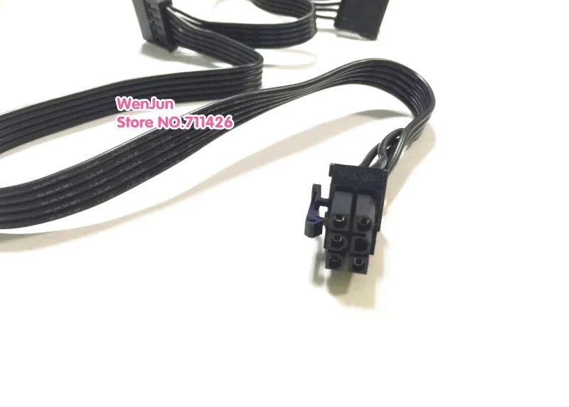 Кабель питания PCI E с 6 контактами на 4 SATA / 10 15 контактов множитель 15P для серии Corsair