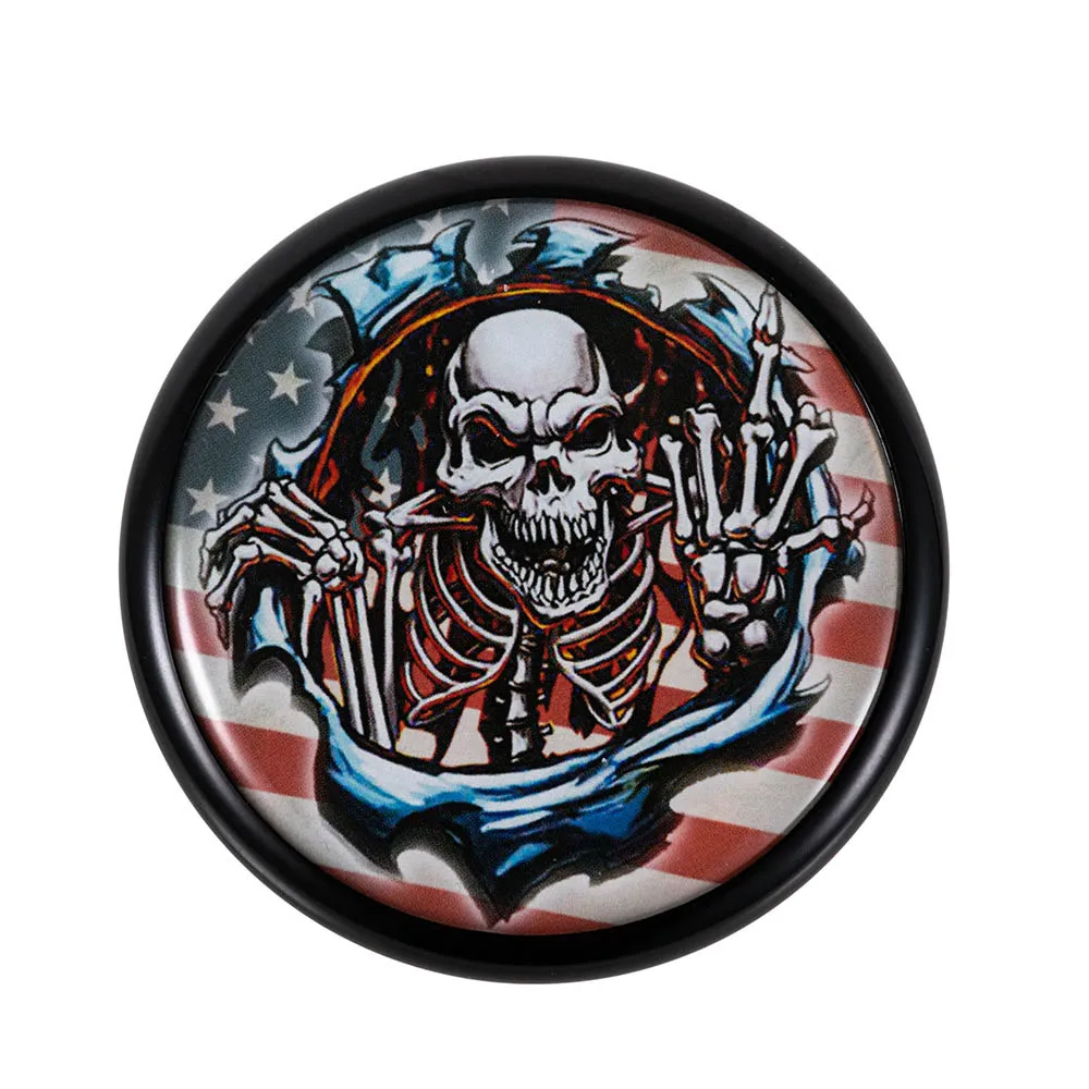 ZH Black Крышка топливного бака мотоцикла по часовой стрелке вентилируемая для Harley Sportster XL, Road King 1996-Up - Цвет: ZH Black