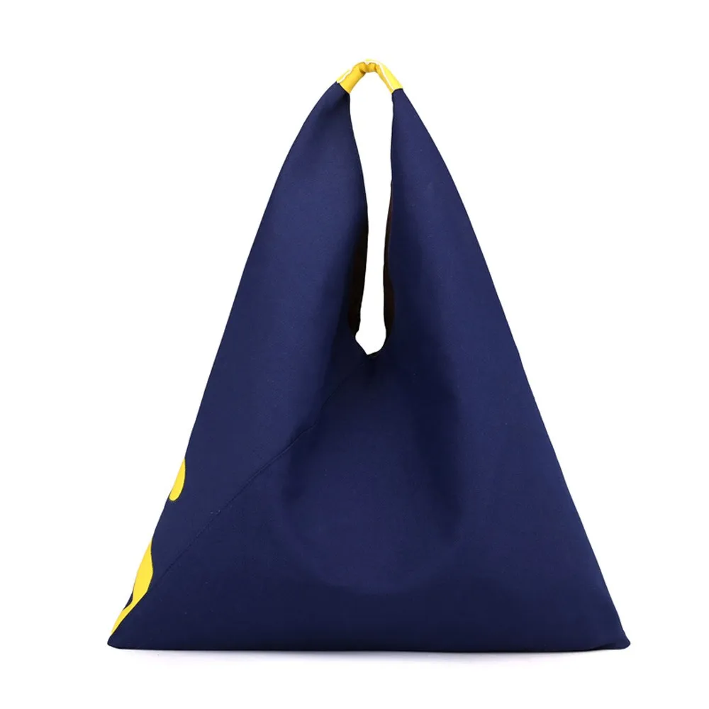 Женская Холщовая Сумка-тоут Модный вместительный саквояж на плечо винтажный