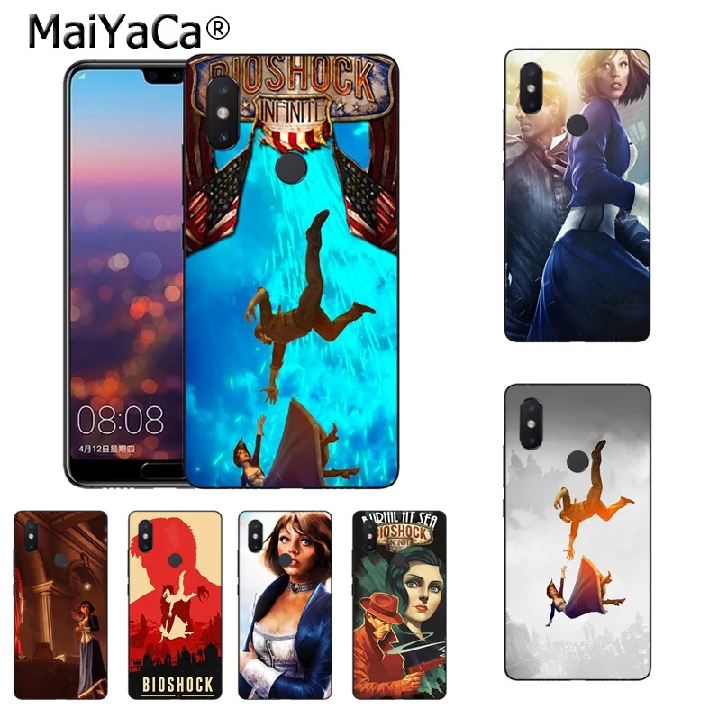 Мягкий резиновый чехол для мобильного телефона MaiYaCa Bioshock Infinite из ТПУ xiaomi mi 8 se 6 note2