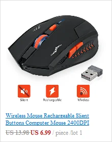 Мини беспроводная клавиатура 2,4G RF QWERTY клавиатура с сенсорной панелью Air mouse USB игровая клавиатура для Android tv Box Tablet PC