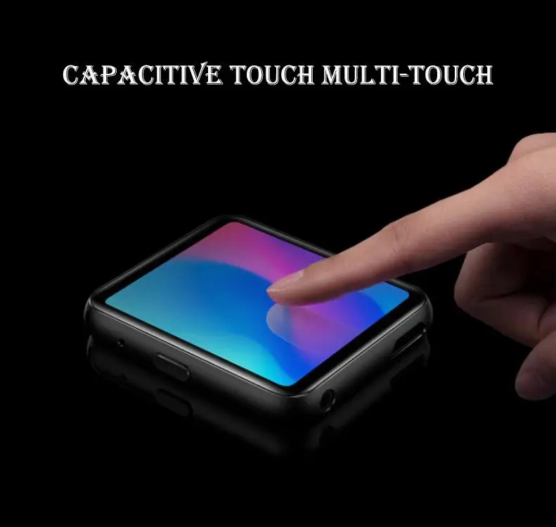 K1 4G 8G 16G полноэкранный Bluetooth MP4 плеер с сенсорным управлением, модная Мини Электронная книга для чтения, воспроизведения видео, портативный MP4-плеер r20