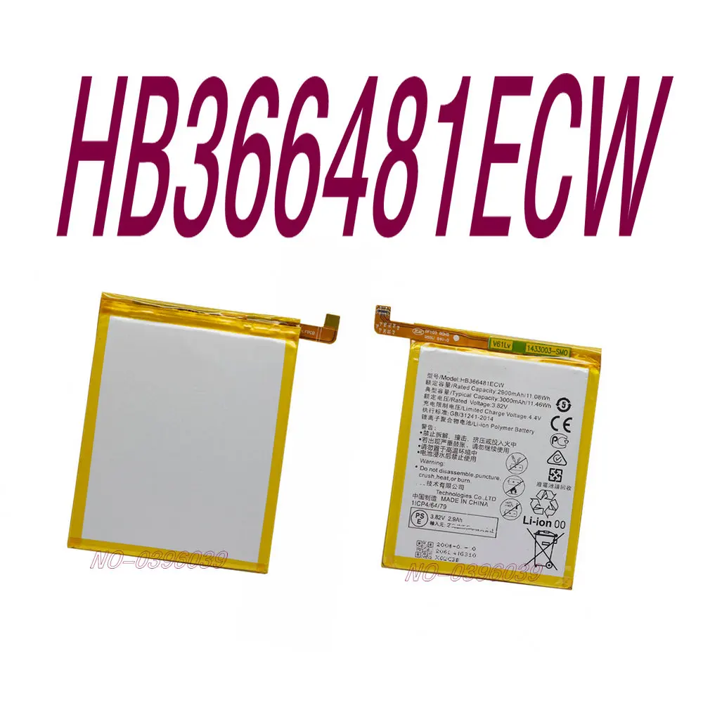 

HB366481ECW для Huawei P9/P9 Lite G9 honor 8 5C G9 VNS-DL00 VNS P10 WAS-L03T Высококачественная сменная батарея 3000 мАч