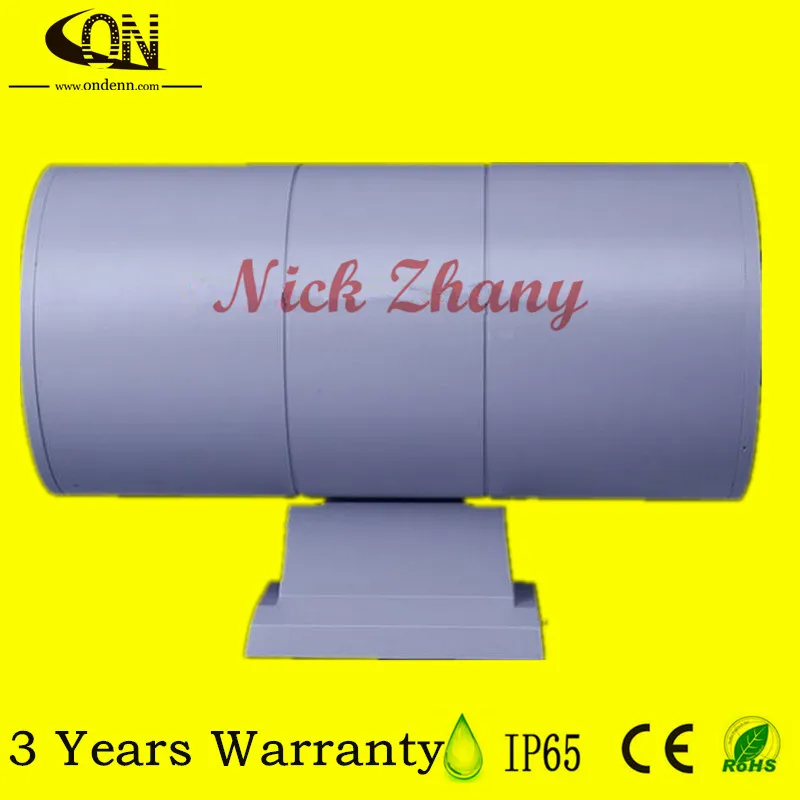 36 Вт Светодиодный наружный светильник вверх и вниз настенный садовый цилиндр