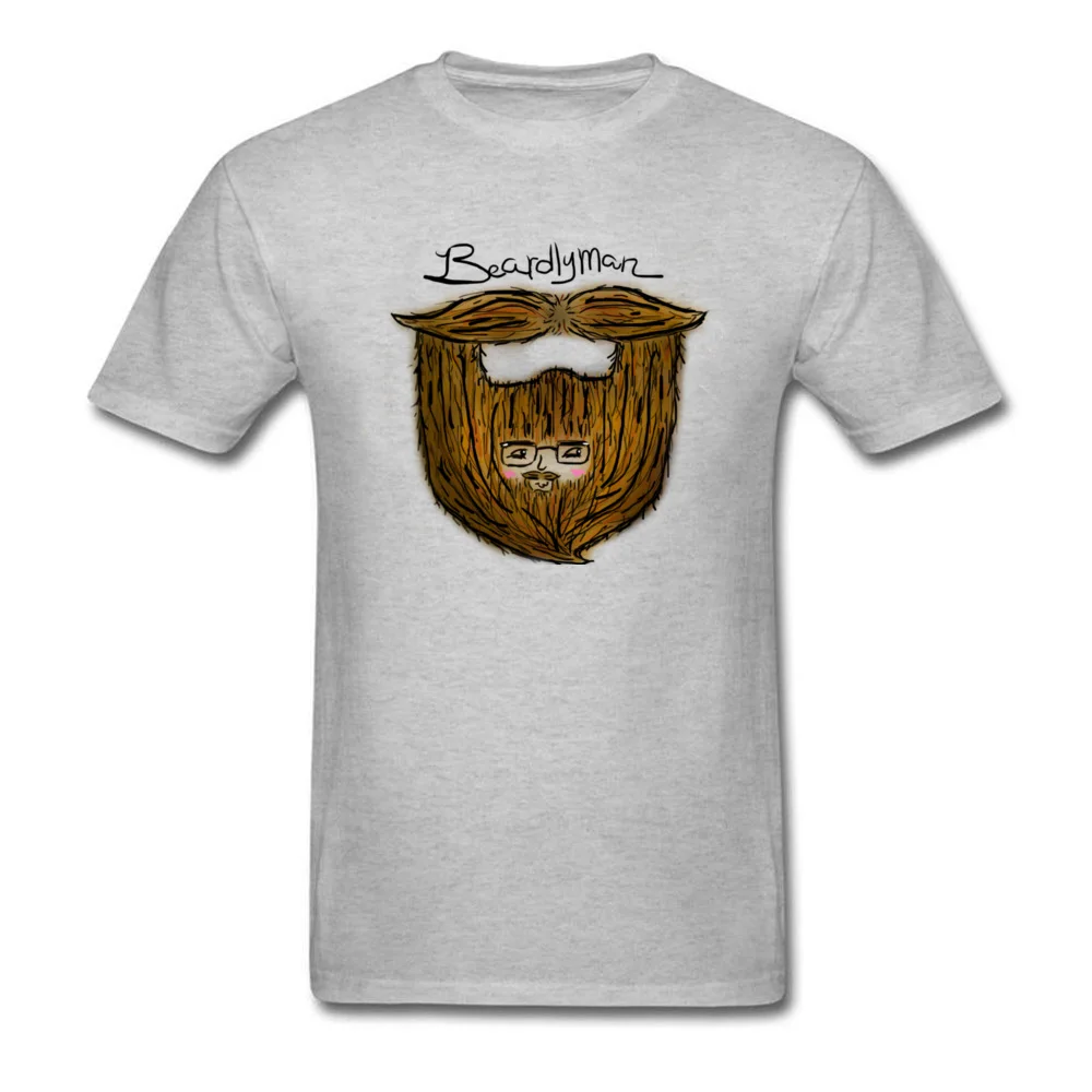 Новая простая повседневная футболка для мужчин с рисунком бороды новая мужская