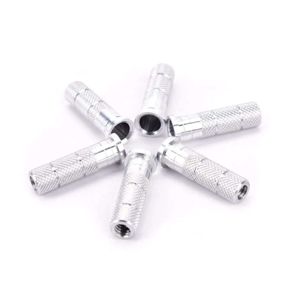 

Silver Aluminum Archery Insert Base Replace for Arrow Shaft and hunting 12x 6.2mm