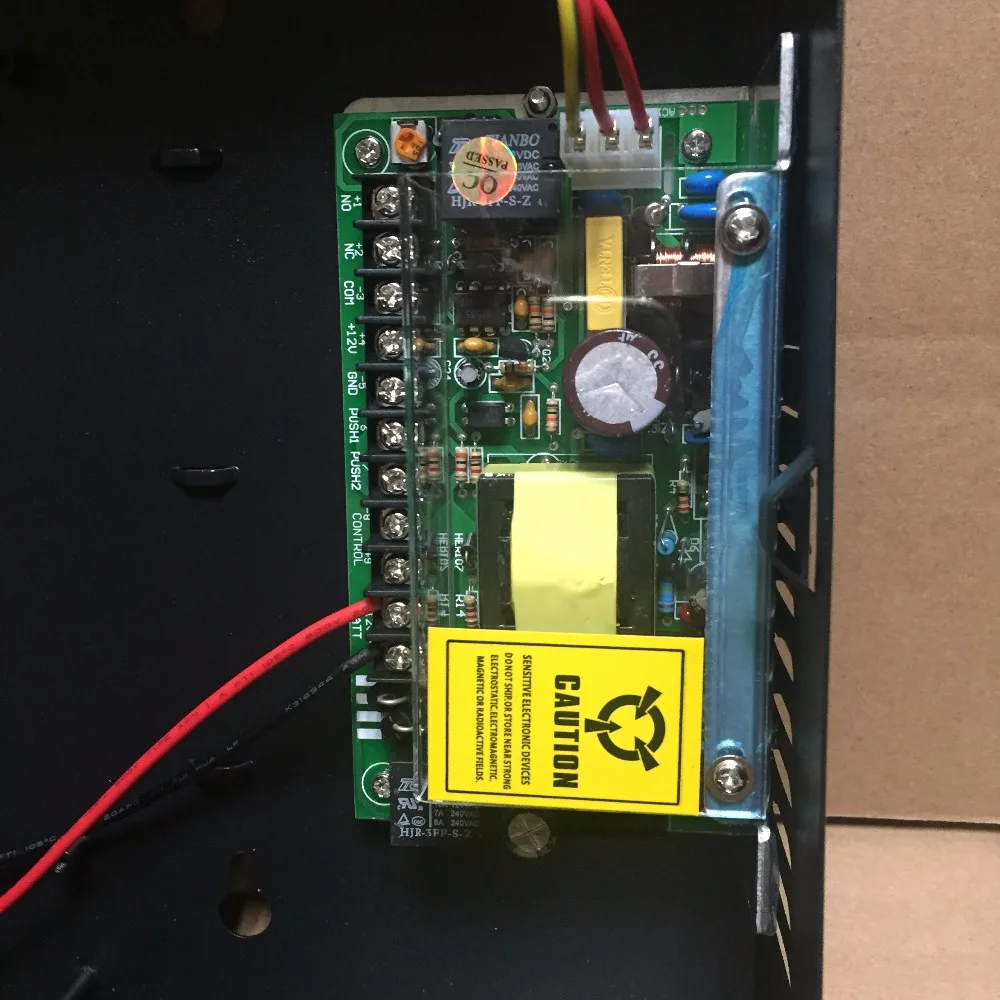 Вход 110-240 В выход DC12V5A источник питания с контролем доступа коробка для ZK WG плата