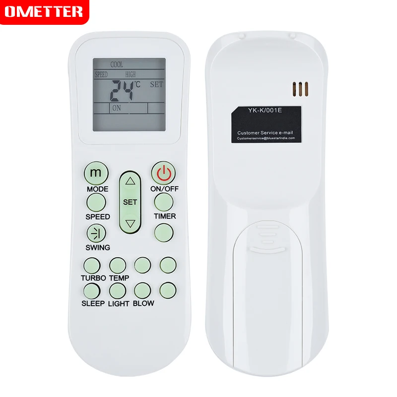 ac Air conditioner remote control YK-K001E suitable for aux YKR-K204E YKR-K/002E yk-k/001e yk-k/011e air conditioning | Электроника