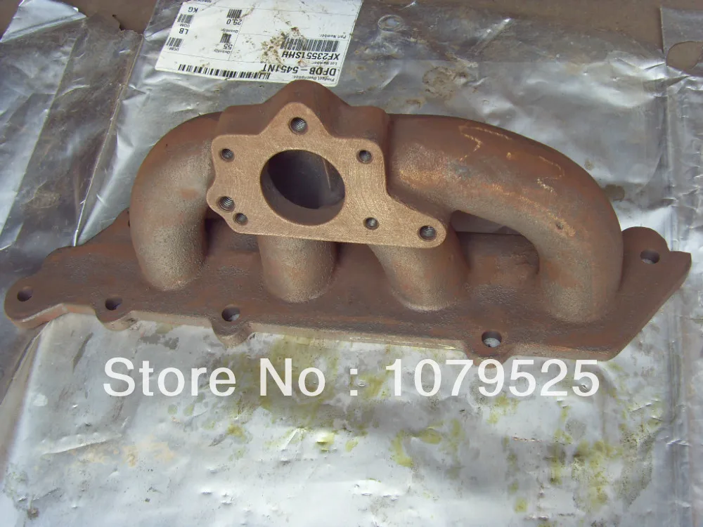 Чугунный турбо коллектор для MAZDA 3 2.0L фокус 2.3L T25 T28 чугунный турбо коллектор производительность