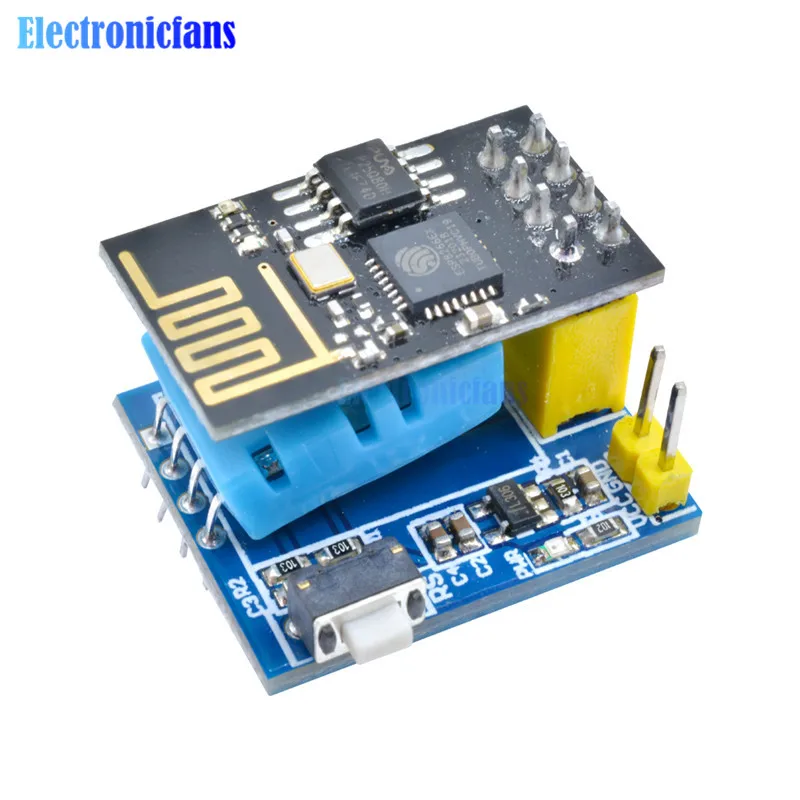 ESP8266 ESP 01 ESP01 Серийный беспроводной WIFI модуль DHT11 датчик температуры и влажности