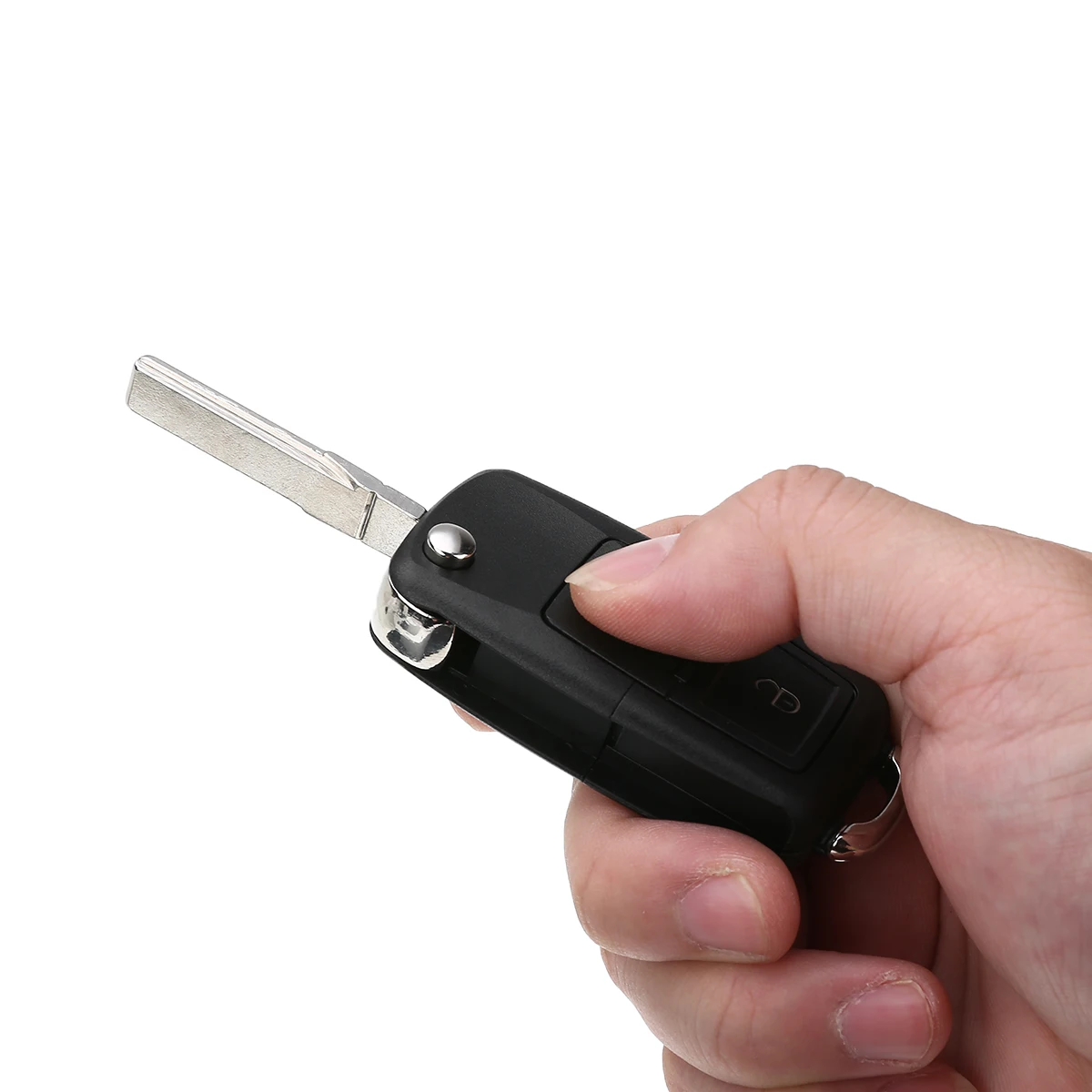 1J0959753AG 2 кнопки флип дистанционный брелок 434 МГц ID48 чип для V-W New Beetle 02-04 B-ora G-olf 02-05 транспортер T5 2003-2010