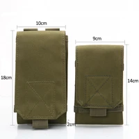 outdoor tactical phone bag molle army camo bag hook loop belt pouch 1000d nylon mobile package military small sack bags xa21a