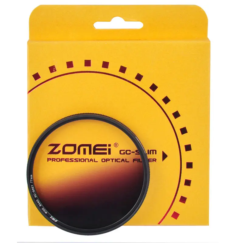 Комплект фильтров Zomei Slim GC для камеры объектива с градиентом и нейтральной