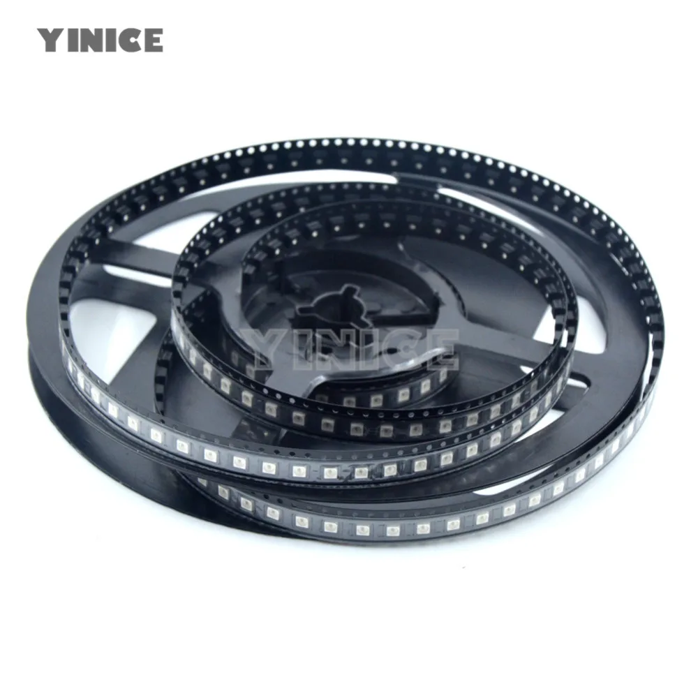 10 1500 шт. WS2812B 3535 RGB SMD индивидуально адресуемый цифровой полноцветный светодиодный