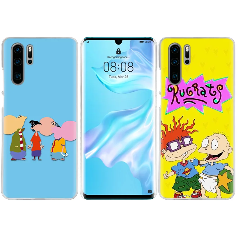 Потрясающий чехол Rugrats для huawei P20 P Smart Z Plus Nova 5 5i P30 P10 P9 P8 mate 10 20 lite Pro жесткий чехол для телефона из поликарбоната