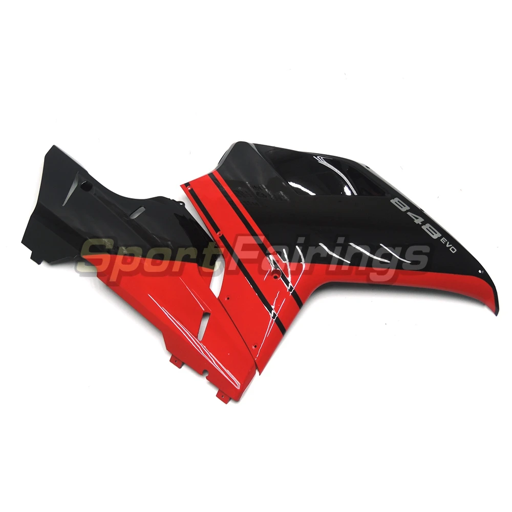 Комплект обтекателей из АБС-пластика для мотоцикла DUCATI 1198 1098 848 2007 2009 2010 2011 2012