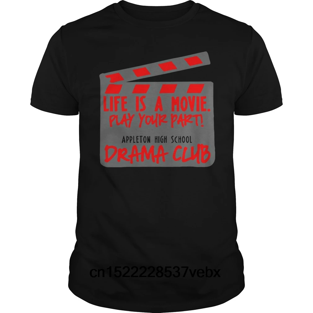 Забавная Мужская футболка Женская Новинка жизнь это фильм крутая | одежда