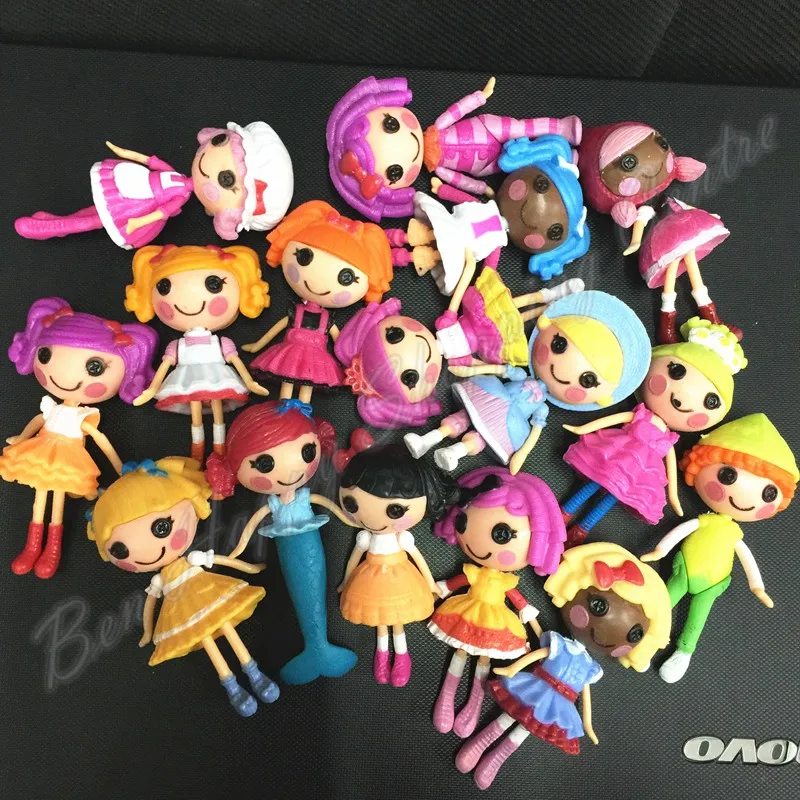 8 шт./компл. мини куклы Lalaloopsy на пуговицах подарок день рождения для детей игровой