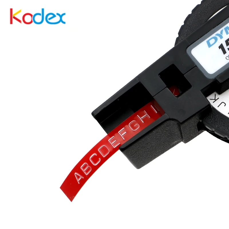 Ленты для тиснения Kodex 5 шт. 9 мм ленты 3D пластиком с лейблом строительная лента