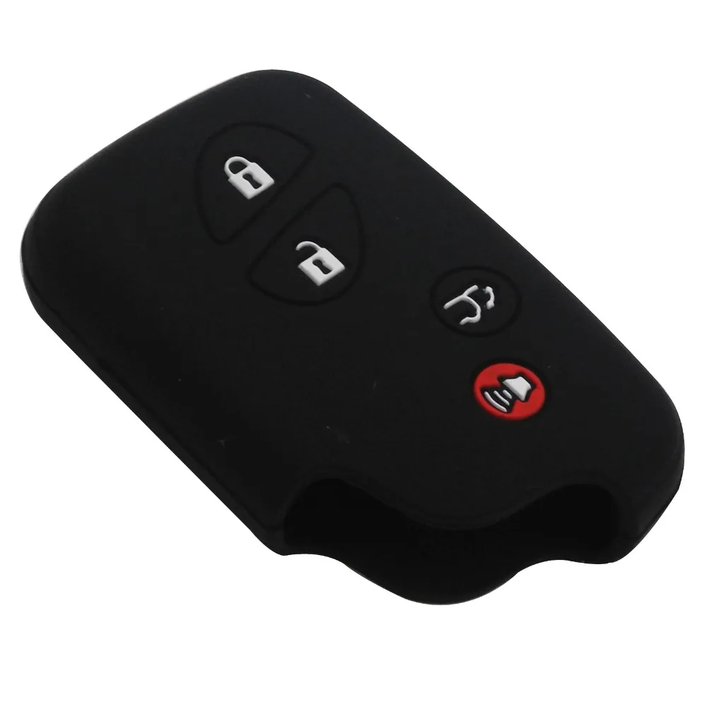 4 кнопки дистанционного управления силиконовый резиновый чехол для брелка с