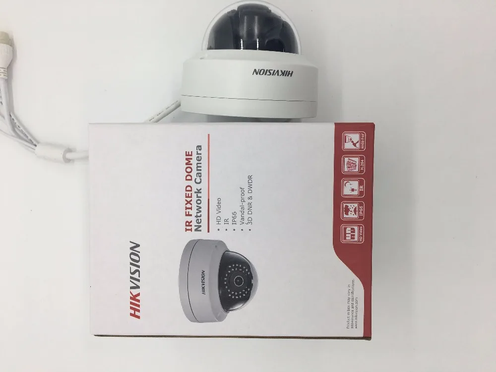 Hikvision оригинальный английский H.264 Системы Скрытого видеонаблюдения ds-2cd2142fwd-iws 4mp IP