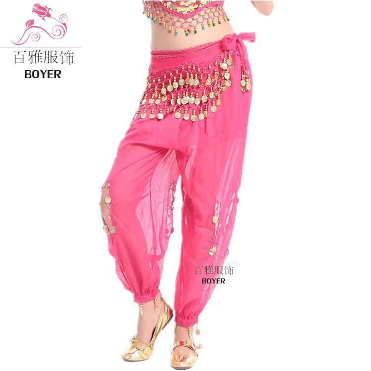 

2017 new belly dance pants belly dance, chiffon, hanging pants, trousers, belly dance, India
