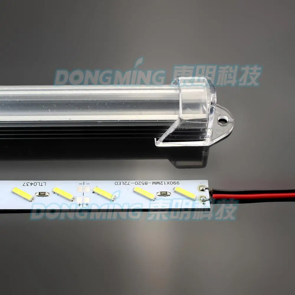 5 шт. * 0 м Жесткая светодиодная полоса освесветильник 7020 smd 50 см крышка алюминиевый
