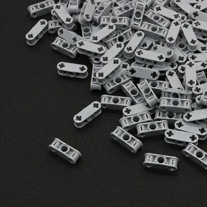 Большой технический адаптер частей ось штифт соединитель перпендикулярный 3л кирпичи оптовая продажа MOC строительные блоки игрушка 32184 DIY части