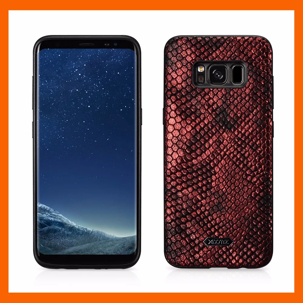 4 вида цветов для Samsung Galaxy S8 кожаный чехол на заднюю панель телефона Plus