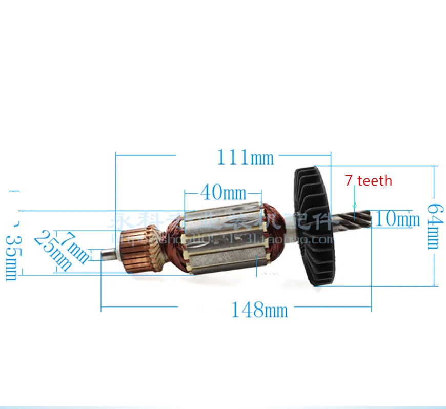 Сменный двигатель для MAKITA HR2800 HR2810 HR2811FT HR2811F|motor armature|for makitaarmature makita |