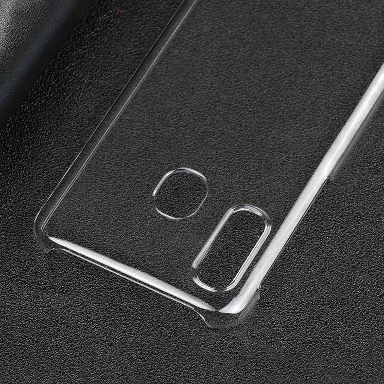 Ультрапрозрачный жесткий чехол-накладка из поликарбоната для Samsung Galaxy A40/A70 |